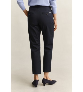Gant Pantalone chino Slim Fit classico blu navy