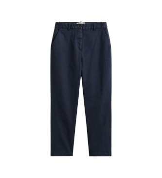 Gant Pantalone chino Slim Fit classico blu navy