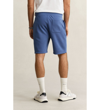 Gant Športne hlače Ščit modra