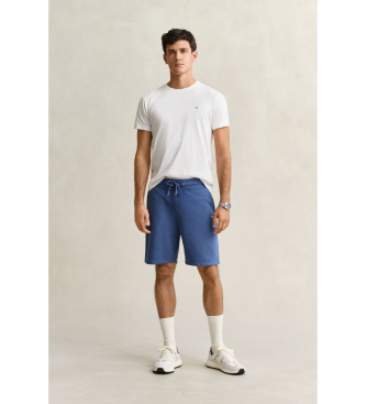 Gant Športne hlače Ščit modra