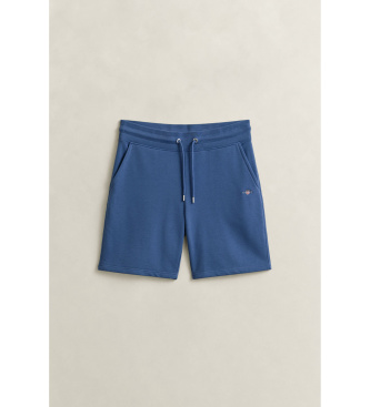 Gant Športne hlače Ščit modra