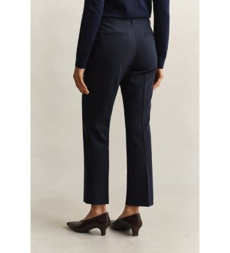 Gant Pantalon de costume Slim Fit fluide marine