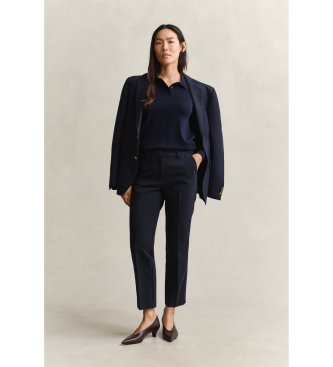 Gant Pantalon de costume Slim Fit fluide marine