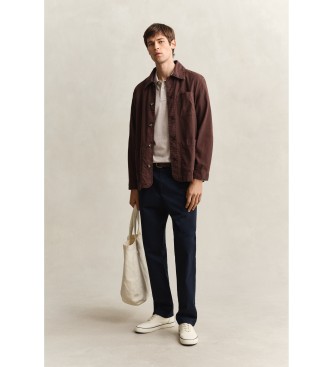Gant Pantaloni chino Regular Fit blu navy