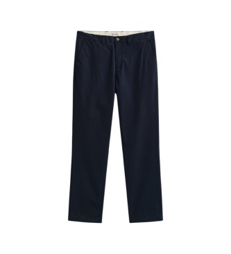 Gant Pantaloni chino Regular Fit blu navy