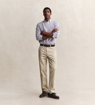 Gant Classic Regular Fit chino pants in beige