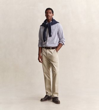 Gant Classic Regular Fit chino pants in beige