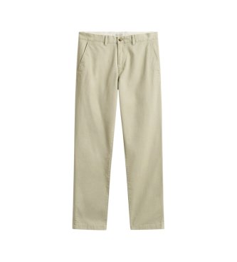 Gant Classic Regular Fit chino pants in beige