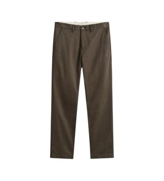 Gant Classic brown Regular Fit chino trousers