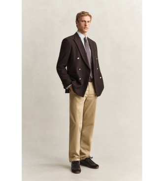 Gant Pantaloni chino Regular Fit beige
