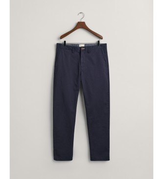 Gant Regular Fit chino trousers in navy twill