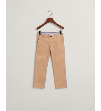 Gant Pantalon chino Regular Fit Kids khaki