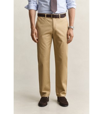 Gant Pantaloni chino Regular Fit Smart beige