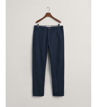Gant Pantaloni chino blu scuro Tech Prep dalla vestibilit regolare