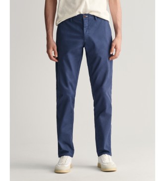 Gant Navy Slim Fit Chino-bukser