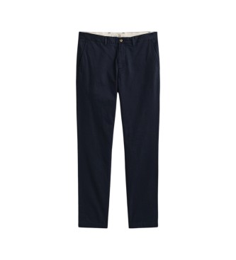 Gant Pantaloni chino Slim Fit Blu Navy
