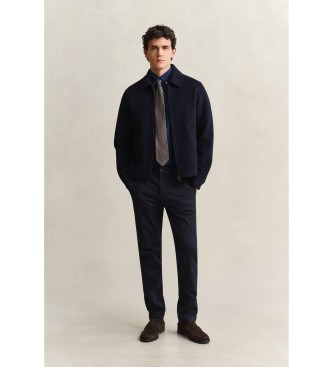 Gant Pantaloni chino Slim Fit Smart blu navy