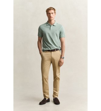 Gant Pantaloni chino Slim Fit Smart beige