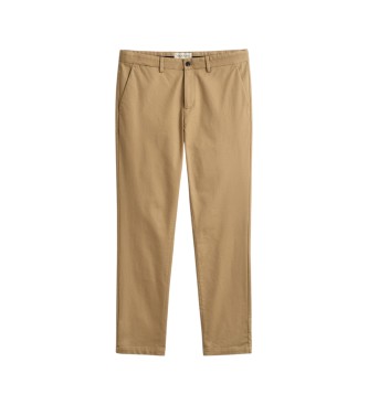 Gant Pantaloni chino Slim Fit Smart beige