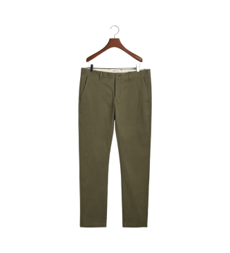 Gant Pantalon chino slim super confortable vert