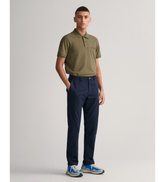 Gant Pantalones chinos Slim Fit Tech Prep marino