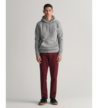 Gant Pantalon chino Slim Fit Tech Prep rouge