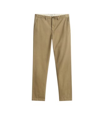 Gant Beige Slim Fit chino pants