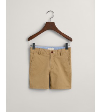 Gant Braune Chino-Shorts