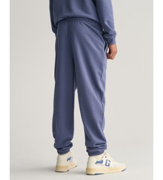 Gant Oryginalne spodnie sportowe w kolorze niebieskim
