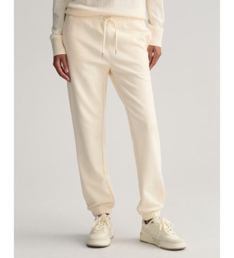 Gant Tonal Archive Shield sweatpants white