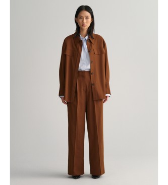 Gant Brown trousers with darts