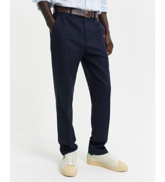Gant Club Slim Fit Navy-Hose