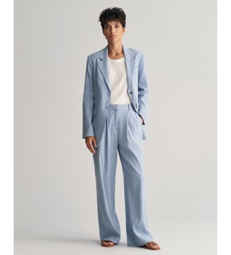 Gant Pantaloni eleganti blu dalla vestibilit regolare