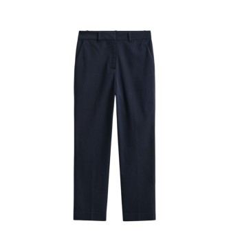 Gant Elegante Anzughose Slim Fit marineblau