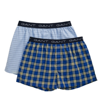 Gant Pack of two blue boxers
