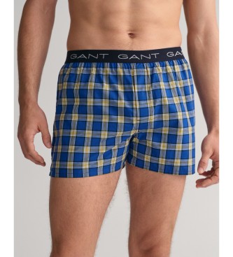 Gant Pack of two blue boxers