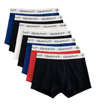 Gant Confezione da sette boxer multicolori