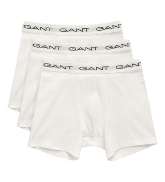 Gant Pack de trs boxers brancos