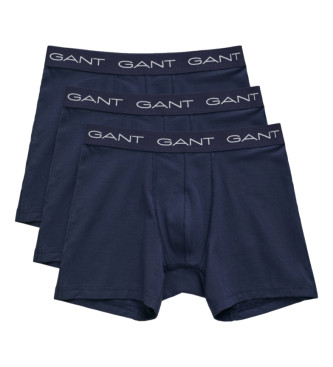 Gant Lot de trois boxers bleu marine