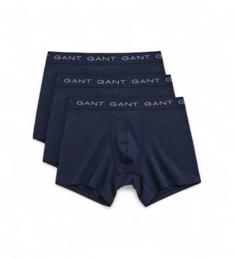 Gant Zestaw 3 bokserek Free navy