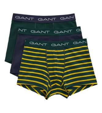 Gant Frpackning med tre randiga boxershorts