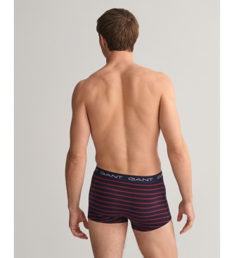 Gant Pack of three navy striped boxer shorts