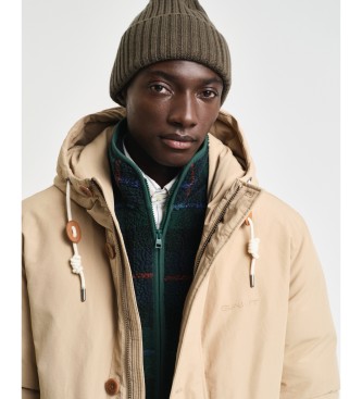 Gant Parka de penas bege