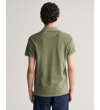Gant Koszulka polo pique w kolorze wyblakłej zieleni