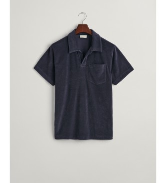Gant Polo majica Terry Cloth navy piqué