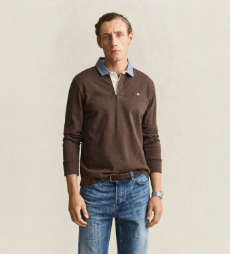Gant Polo Heavy marron
