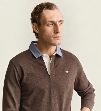 Gant Polo Heavy marron
