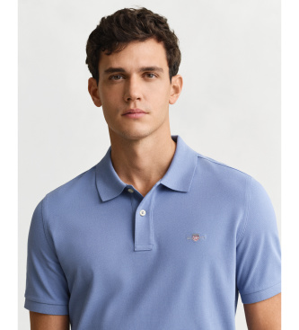 Gant Polo Regular Fit modra