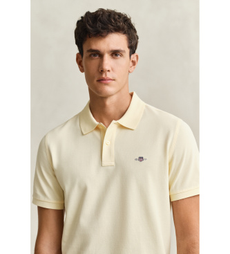 Gant Polo Regular Fit yellow