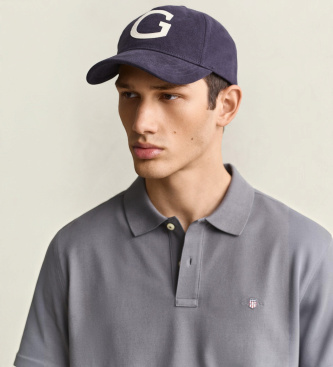 Gant Klassisk pikétröja i regular fit, grå